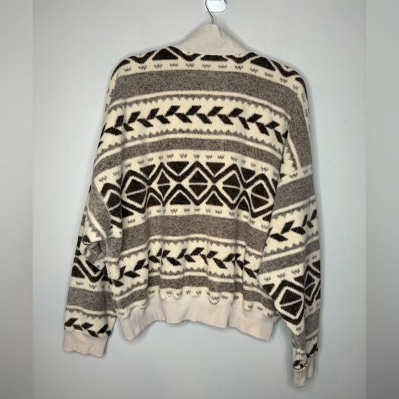 Polo Ralph Lauren Geo-Motif Fleece Pullover - Picture 6 of 7